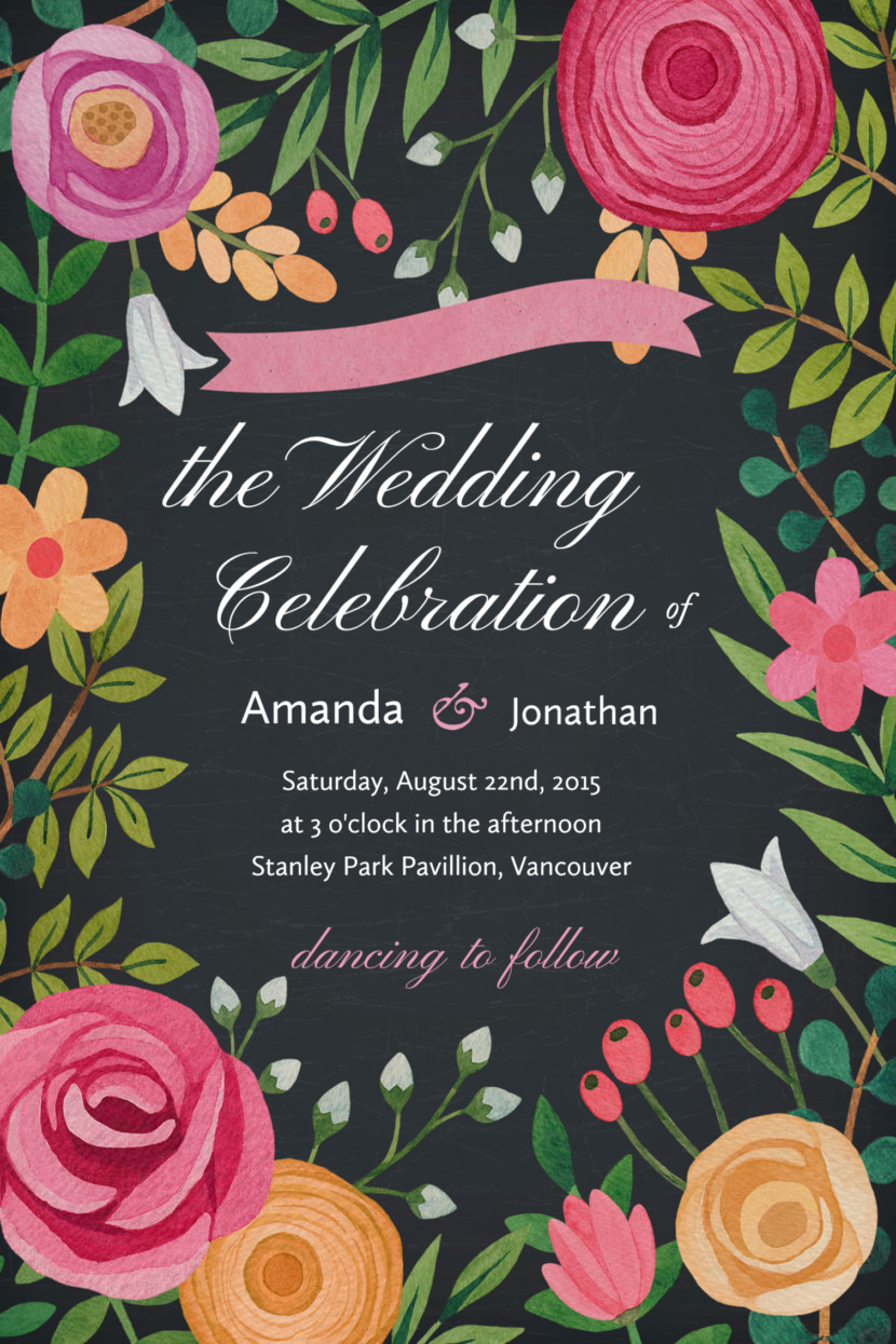 Wedding Invitation Indian Template
