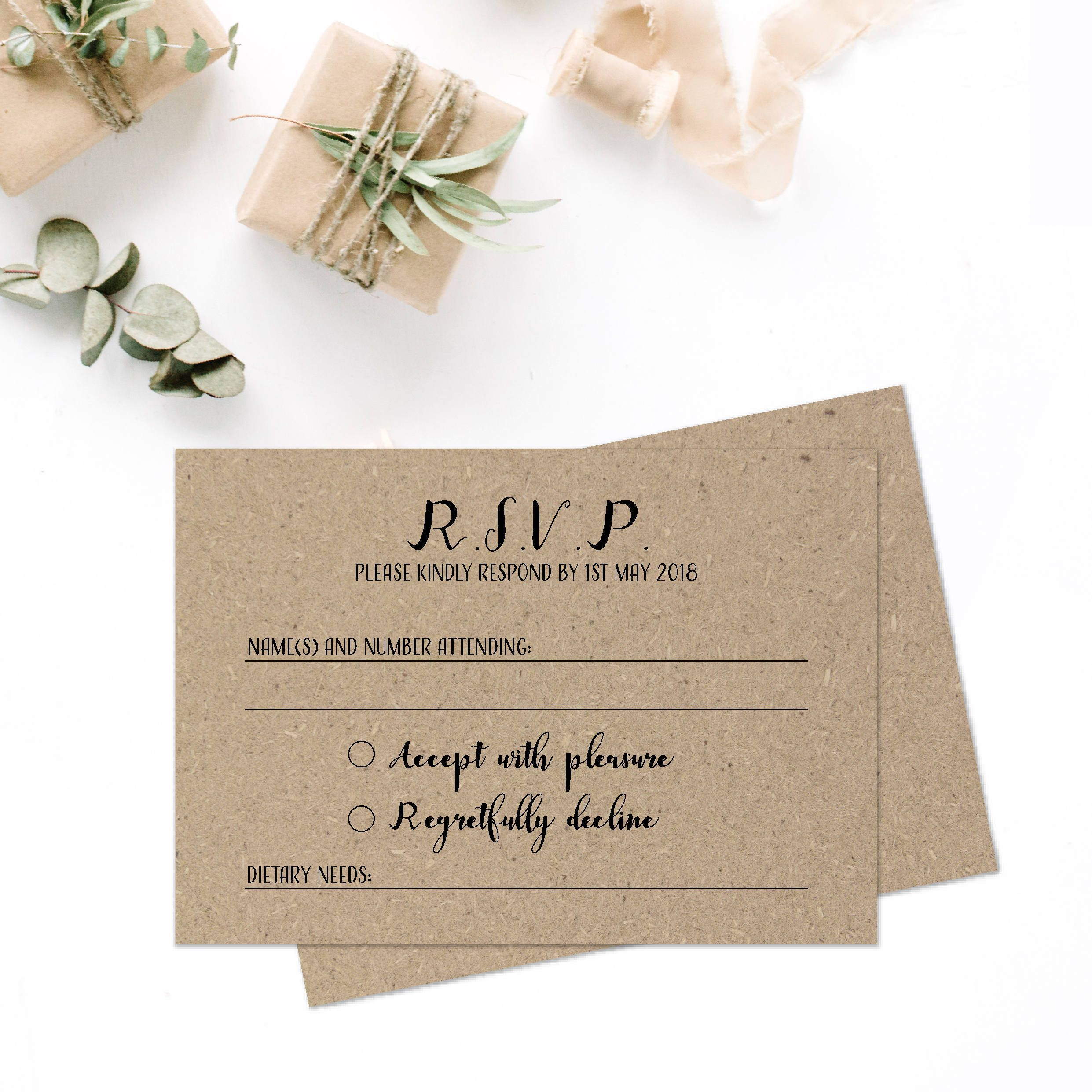 Wedding Invitation Wording Rsvp Email