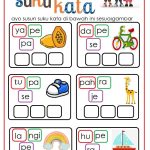 Worksheet Membaca Tk Lembar Kerja Anak Tk Paud Semesta Ibu Free Ded