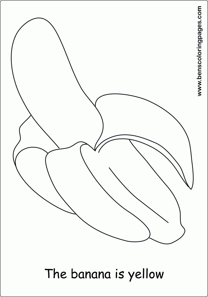Yellow Coloring Pages Printable Coloring Home