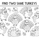 10 Best Printable Thanksgiving Turkey Worksheets Pdf Vrogue co