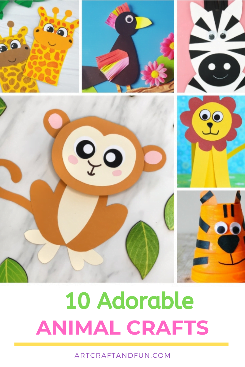 10 Easy Animal Crafts For Kids Of All Ages