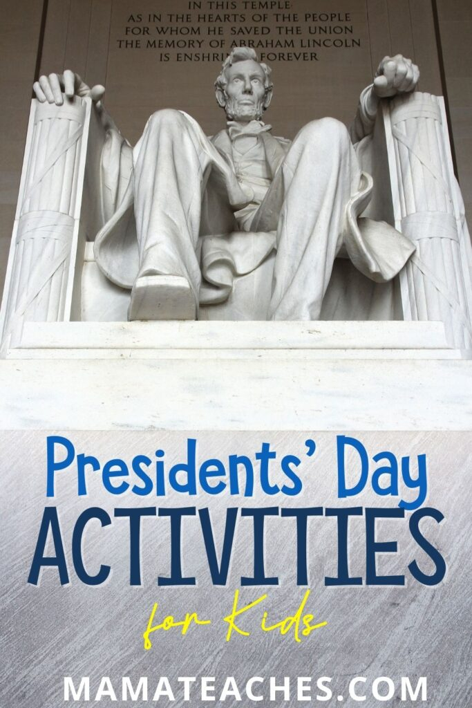 10 Presidents 39 Day Activities Mama Teaches