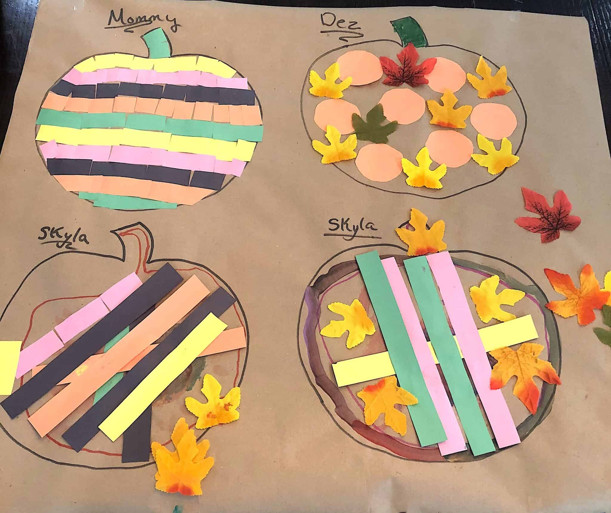 printable fall crafts for toddlers