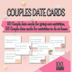 100 COUPLES DATE CARDS PRINTABLE GAMES Worksheets Library
