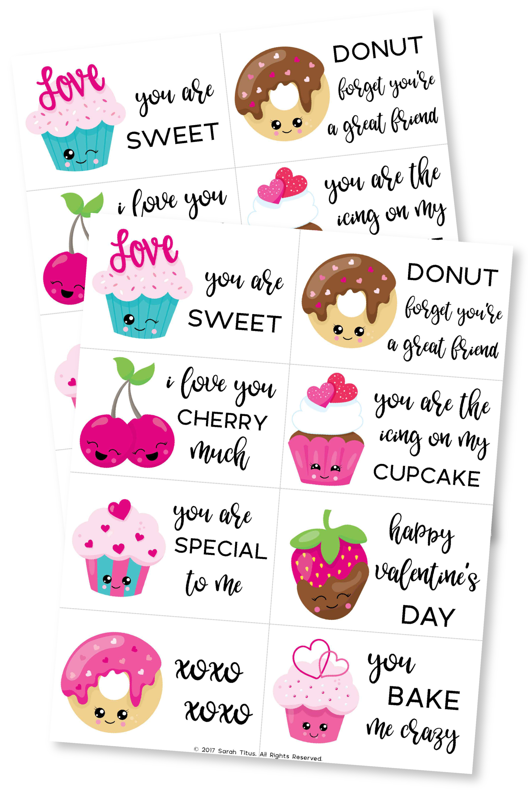 printable cards valentines
