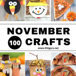 110 Easy November Crafts For Kids Lil Tigers