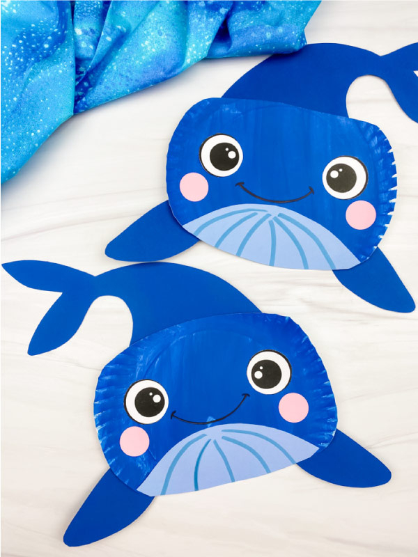 12 Fun Whale Crafts For Kids With Free Templates 