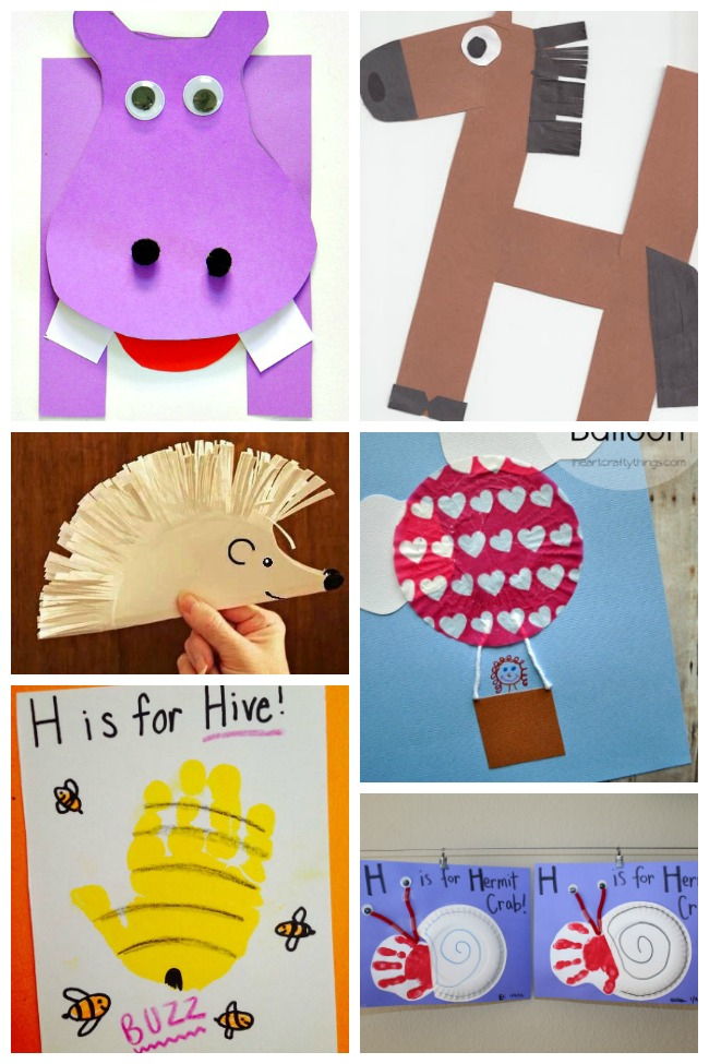 12 Letter H Crafts Activities Kids Activities Blog