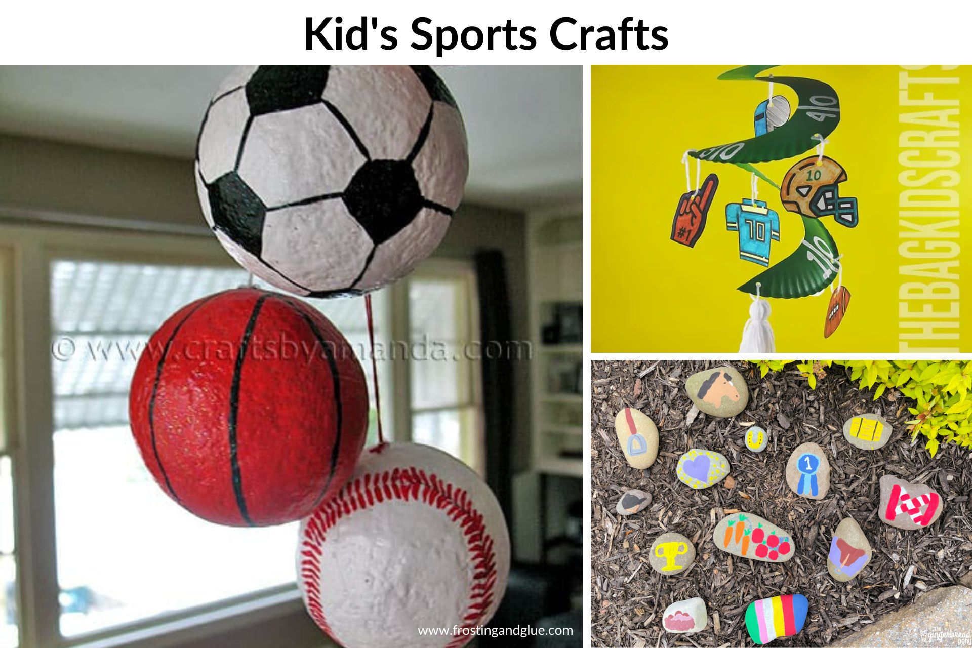 12 Sports Crafts For Kids Who Love Sports 