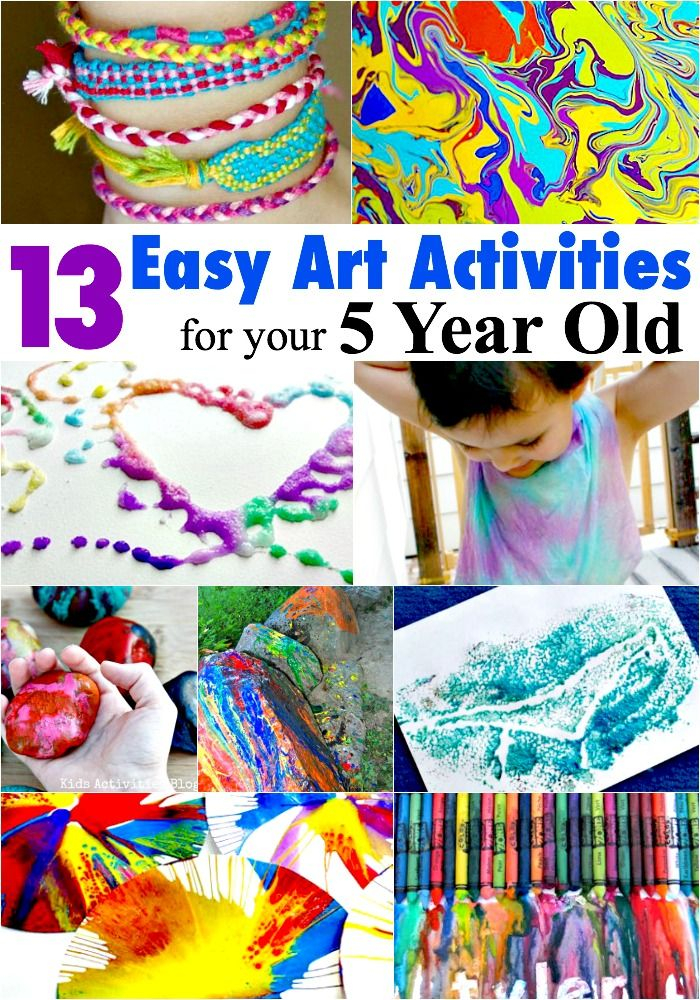 13 Easy Art Activities For Your 5 Year Old Art Party Activities 5 