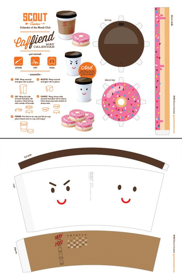13 New Papercraft Template Food Aemo57