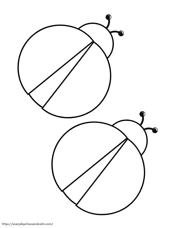 14 Free Printable Ladybug Templates For Crafts