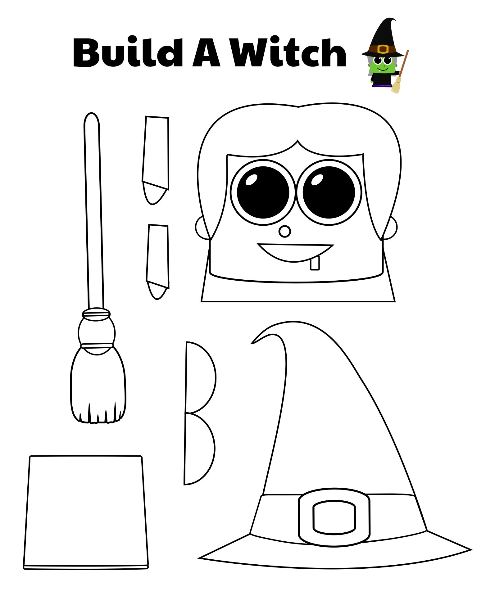 15 Best Free Printable Halloween Crafts PDF For Free At Printablee