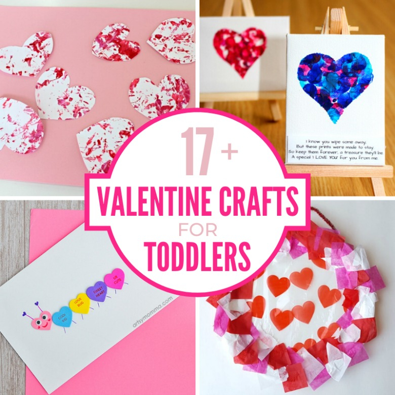 17 Adorable Valentine 39 s Day Crafts For Toddlers Messy Little Monster