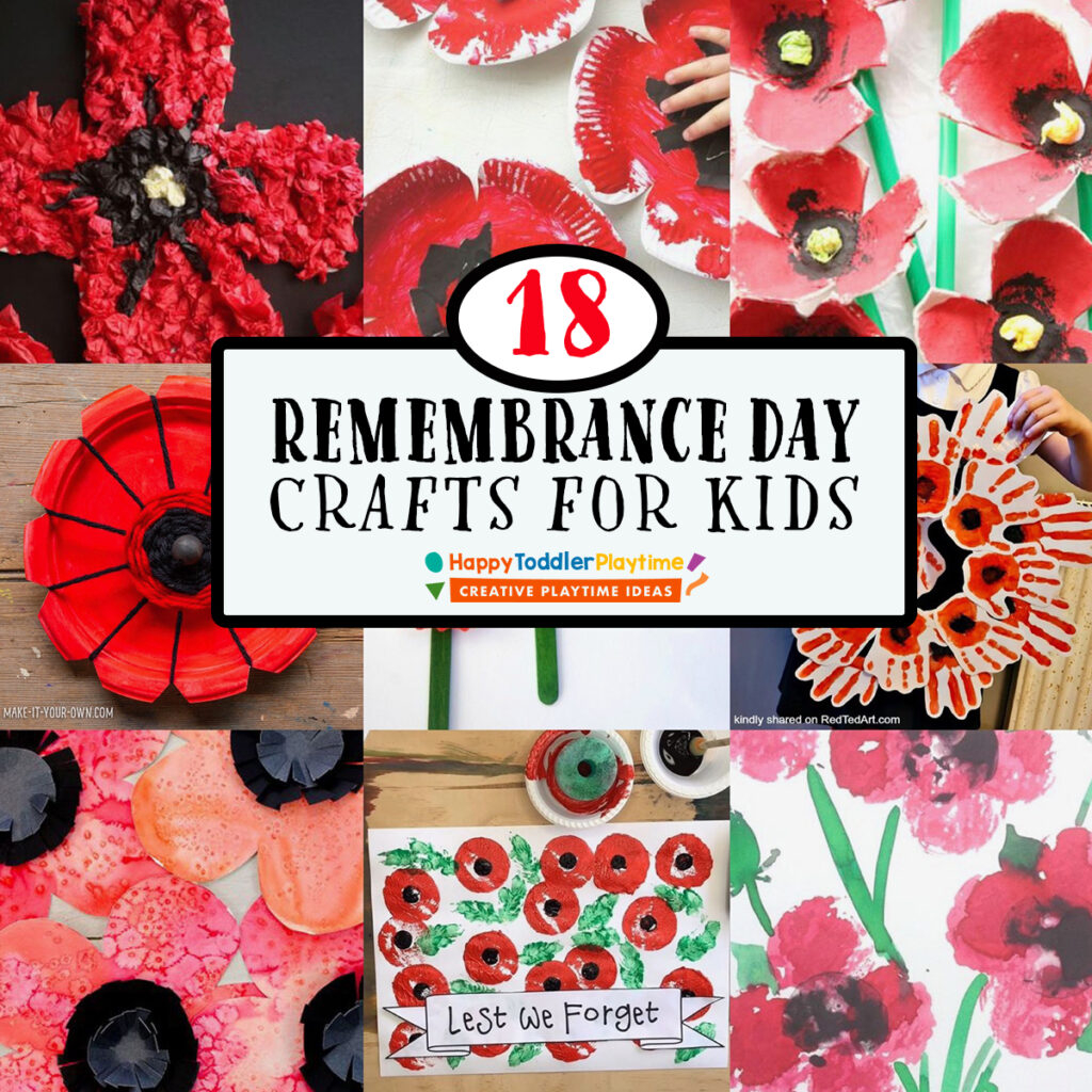 remembrance day crafts for toddlers printable