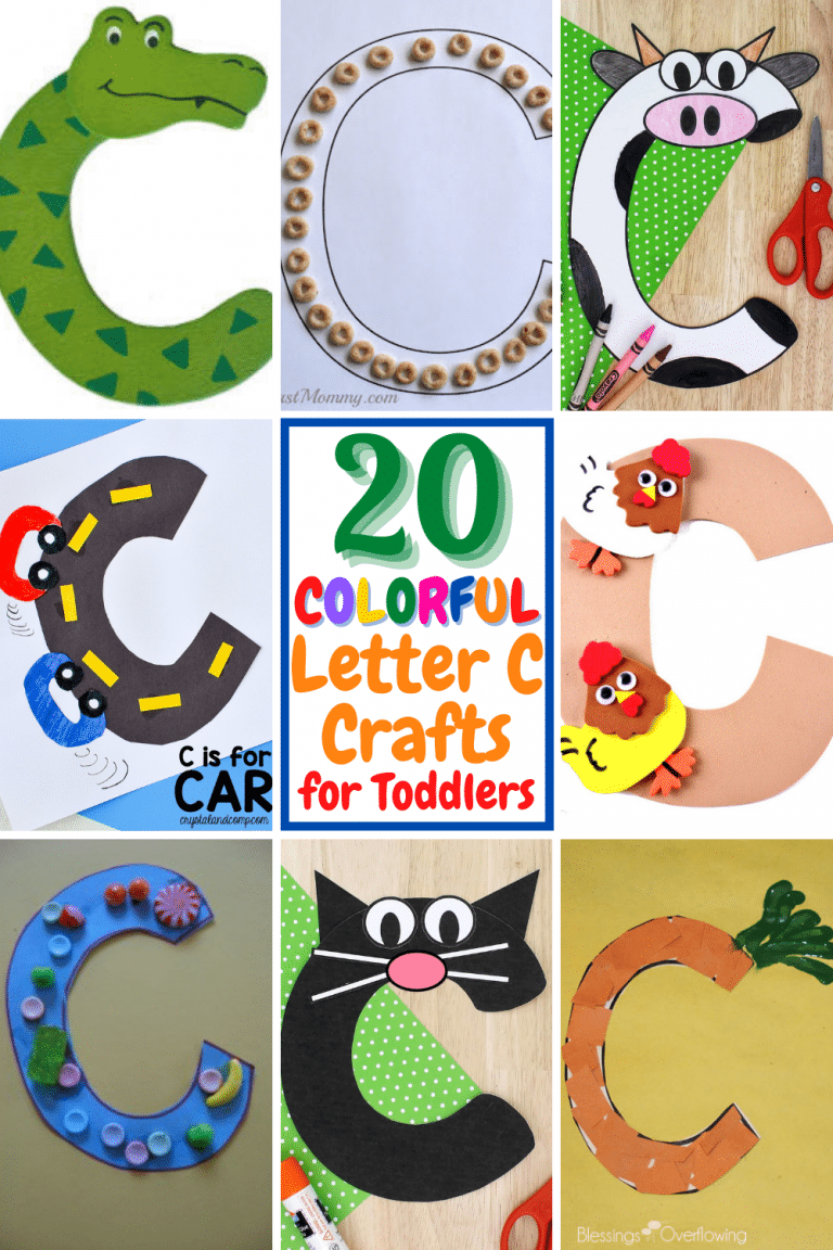20 Colorful Letter C Crafts For Toddlers KiDorzo