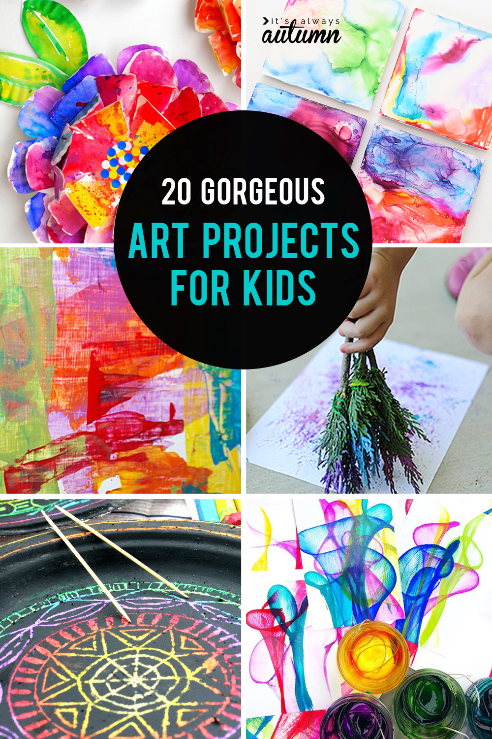 20 Easy GORGEOUS Art Projects For Kids It 39 s Always Autumn