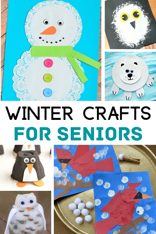 20 EASY WINTER CRAFTS FOR SENIORS TO ADD THE HOLIDAY CHEER Crafts For 