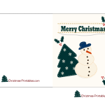 20 Free Printable Christmas Cards