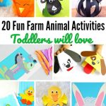 20 Fun Farm Animal Activities For Toddlers Crafts 4 Toddlers