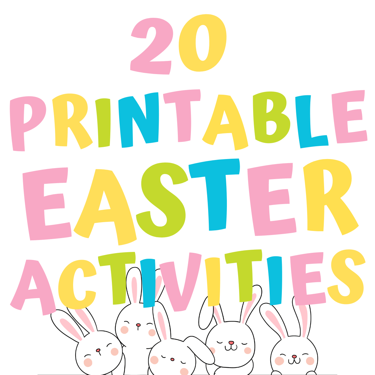 20 Fun Free Printable Easter Activities For Kids