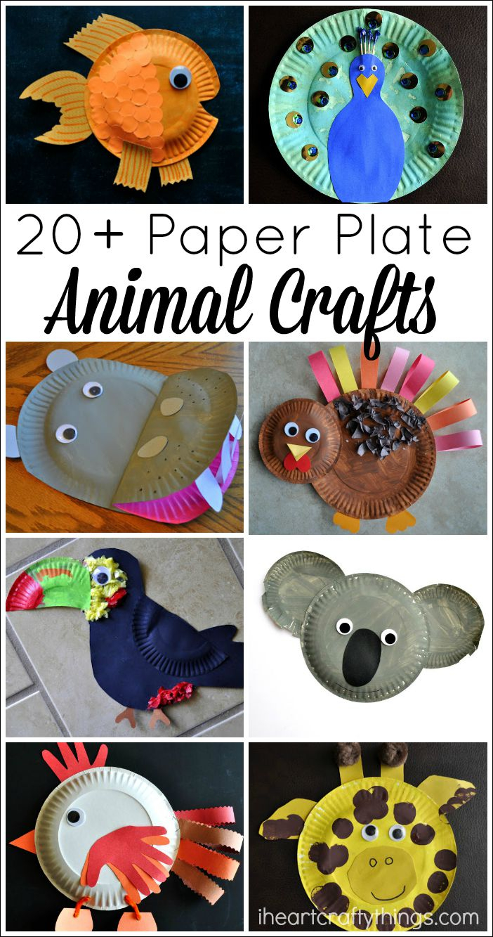 20 Paper Plate Animal Crafts For Kids I Heart Crafty Things