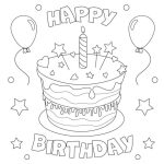 20 Printable Birthday Cards To Color Parade