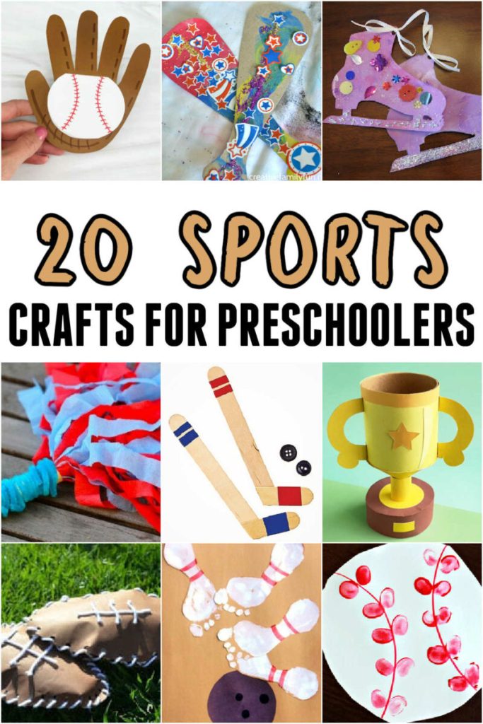20 Sports Crafts For Preschoolers Today 39 s Creative Ideas