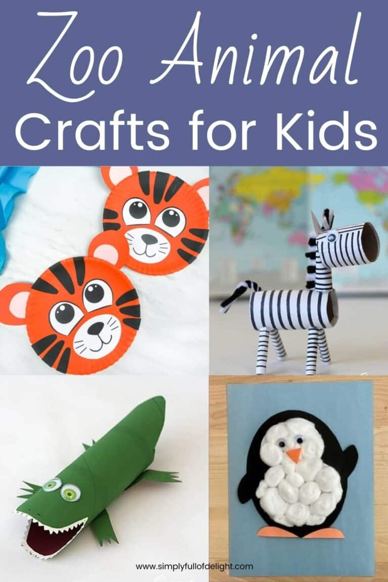 21 Cute Zoo Animal Crafts For Preschool Simply Full Of Delight