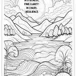 24 Free Printable Coloring Pages For Mental Health Mindfulness
