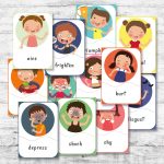 24 PDF Digital Printable Emotion Cards Feelings Emotion Cards