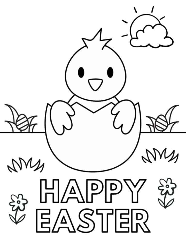 25 Free Printable Easter Coloring Pages For Kids Prudent Penny Pincher