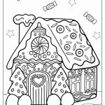 26 Gingerbread House Coloring Pages Free PDF Printables Christmas