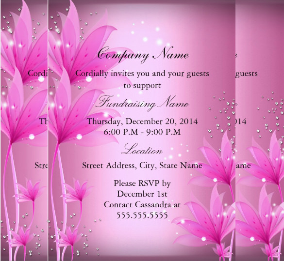 27 Fundraising Invitation Templates Word PSD AI EPS