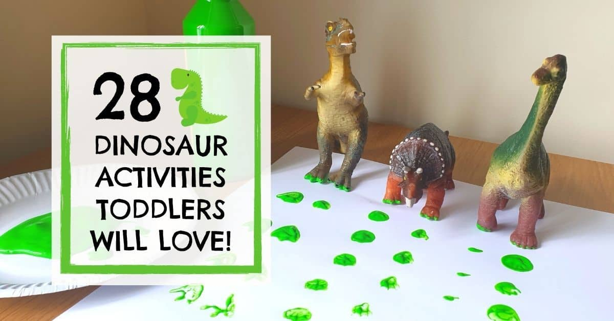 28 Fun Dinosaur Activities For Toddlers At Home Mum 39 s Creative Cupboard