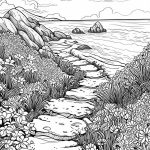 29 Scenic Landscape Coloring Pages Our Mindful Life Worksheets Library