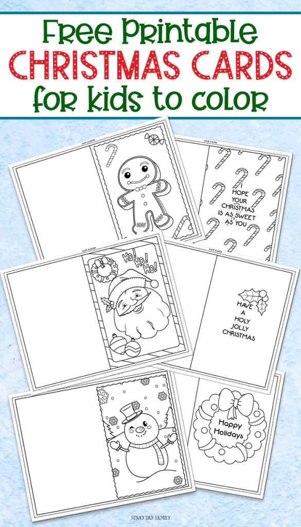 3 Free Printable Christmas Cards For Kids To Color Artofit