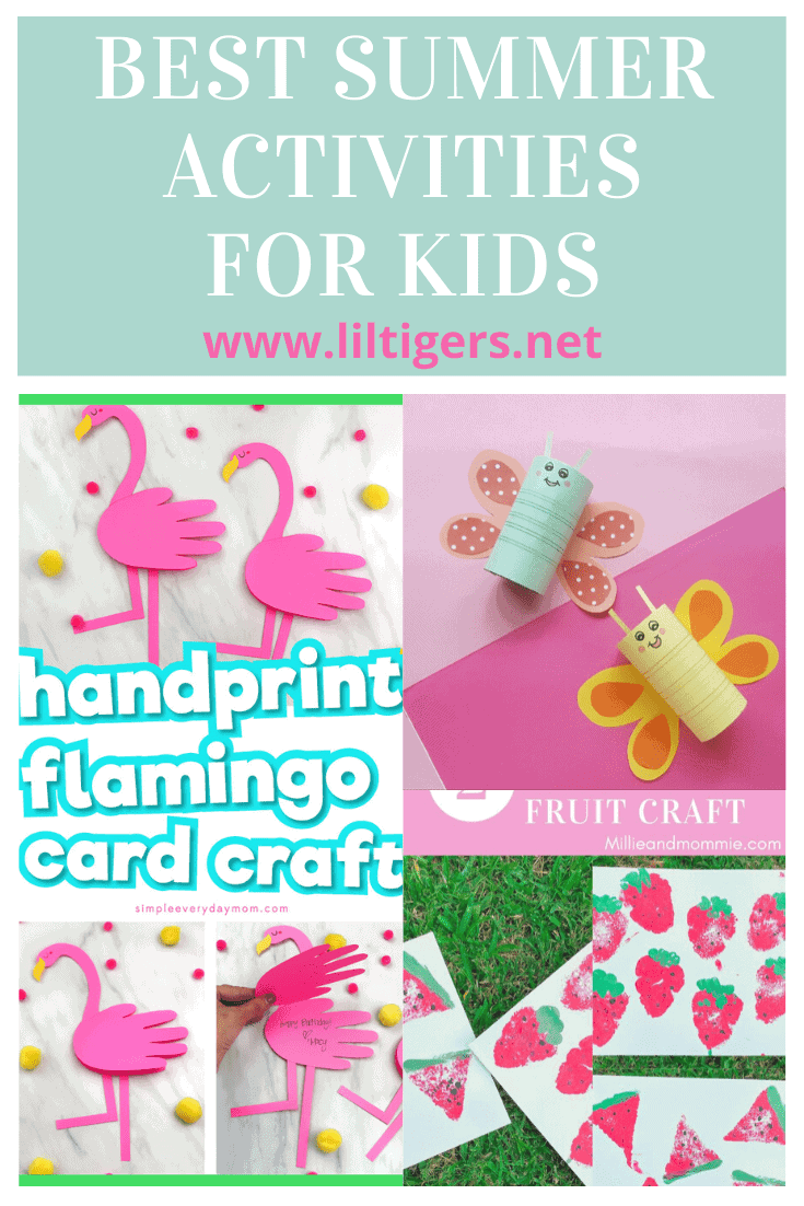 30 Easy Summer Crafts For Kids age 2 Lil Tigers By Lil Tigers