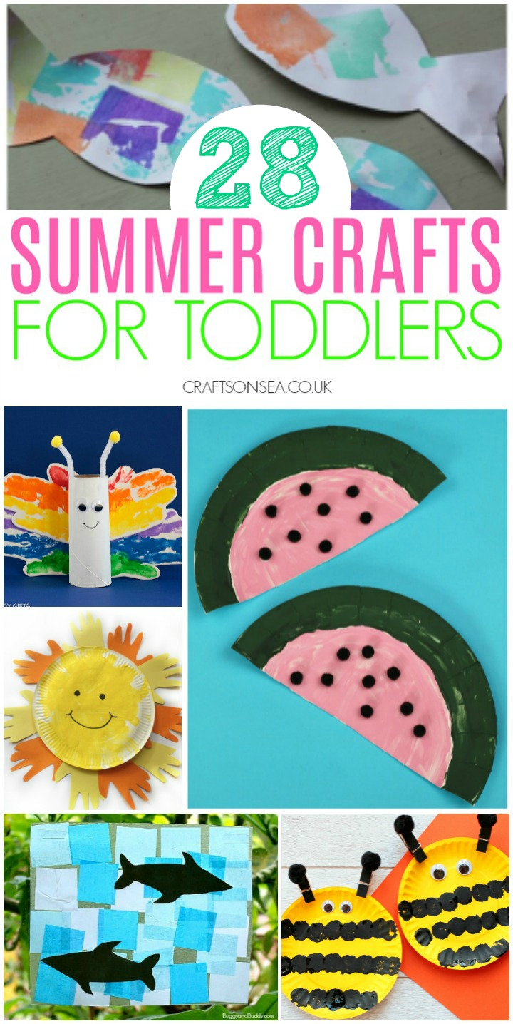 30 Easy Summer Crafts For Toddlers Summer Crafts For Toddlers Fun 