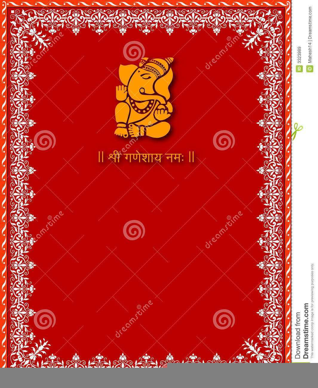 31 Customize Our Free Invitation Card Template For Ganesh Chaturthi 