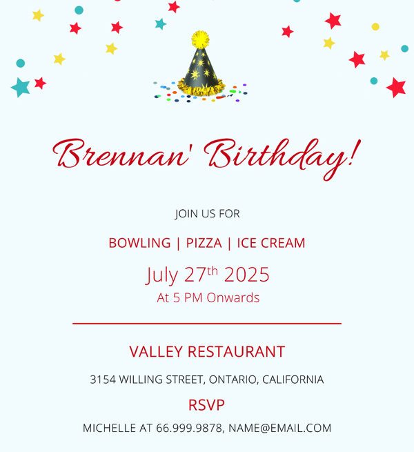 31 Examples Of Birthday Invitation Designs PSD AI