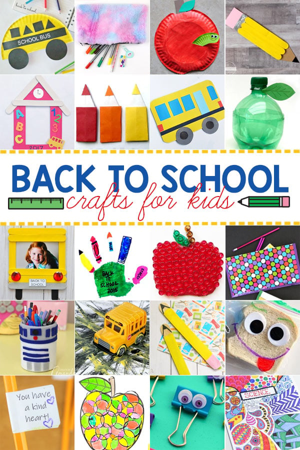 free printable back to school crafts for toddlers