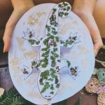 3D Lizard Craft Printable Mother Natured