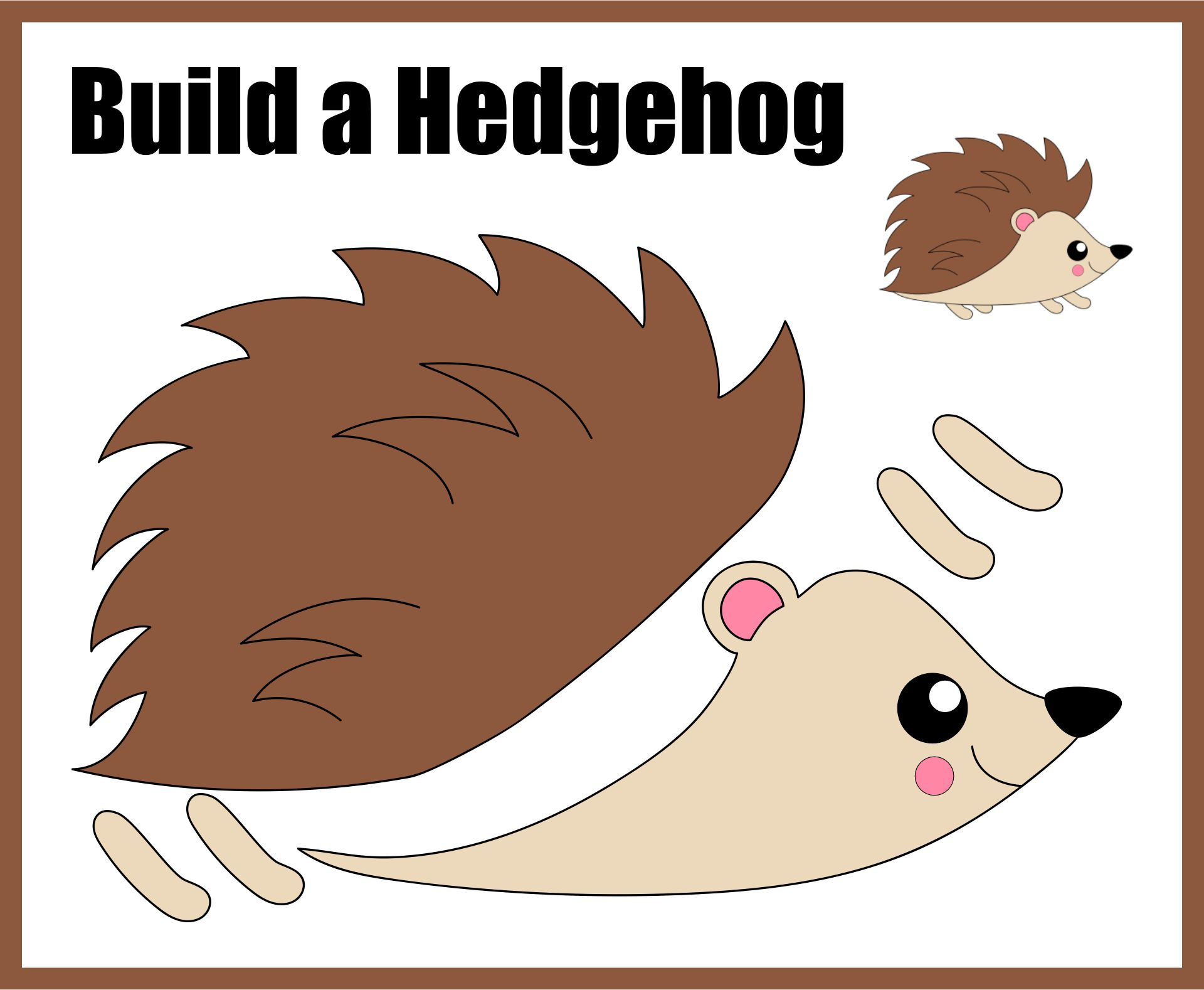 3D Paper Animals Crafts 10 Free PDF Printables Printablee