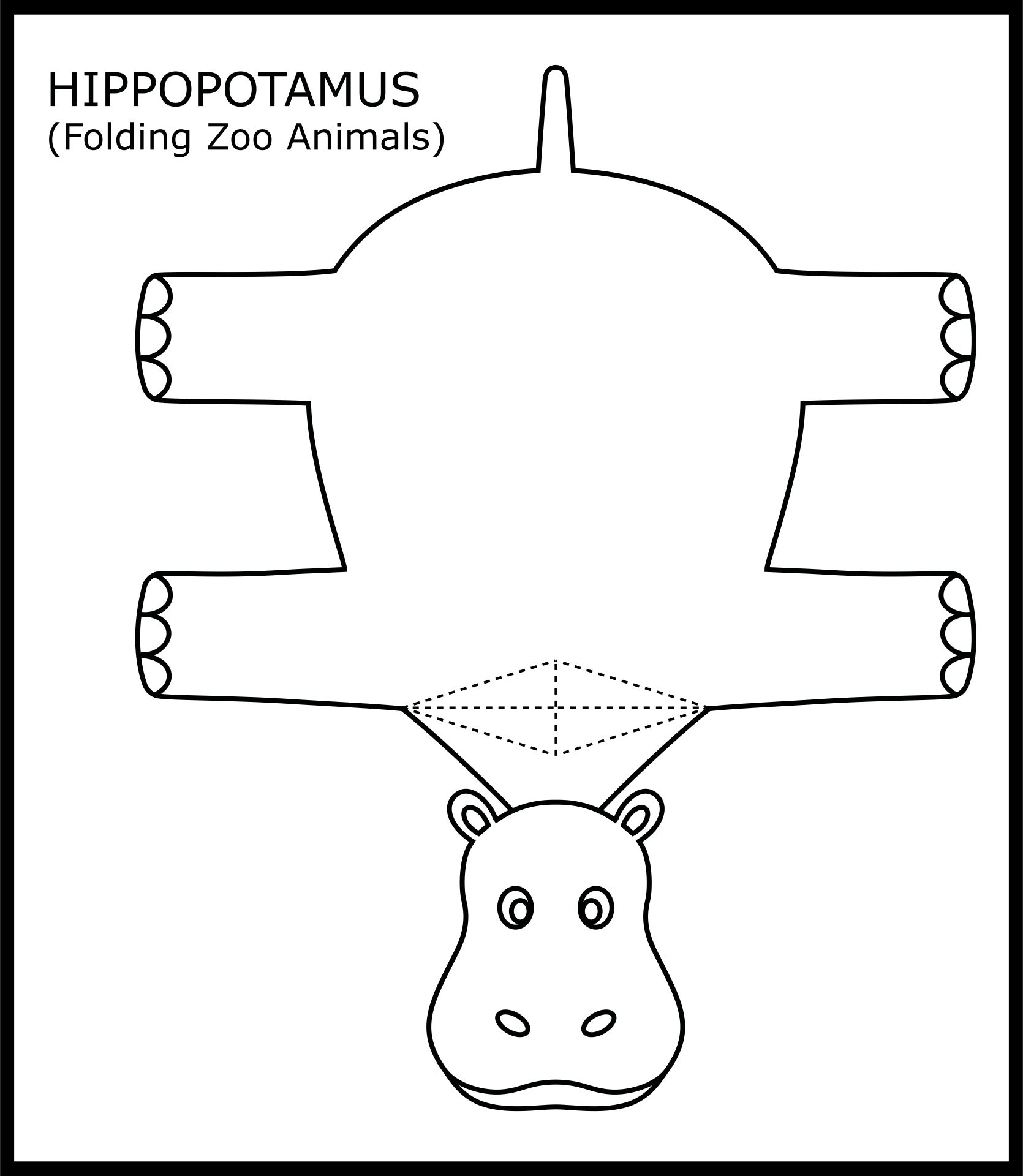 3D Paper Animals Crafts 10 Free PDF Printables Printablee
