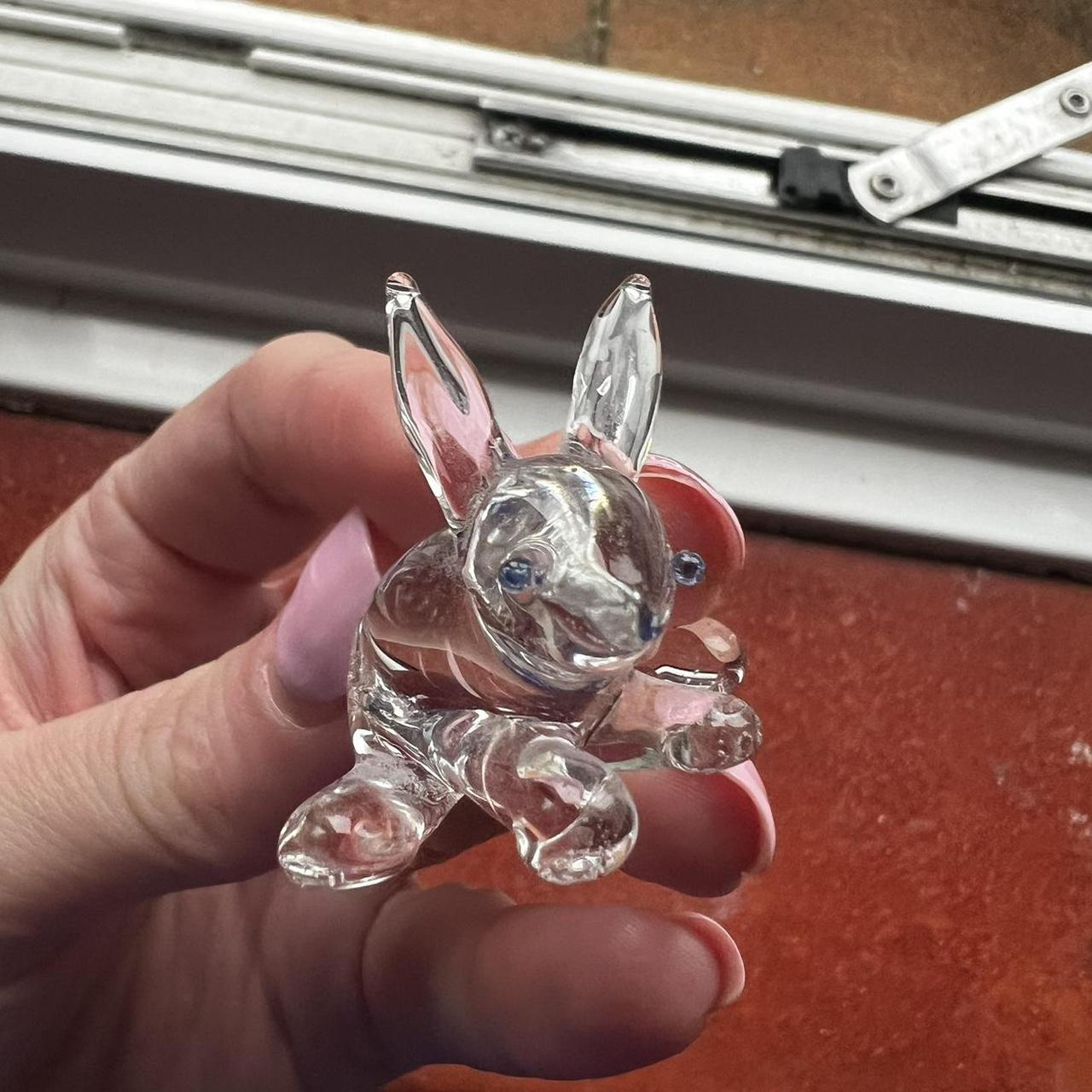 coloured glass animal ornaments