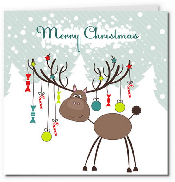 40 Free Printable Christmas Cards