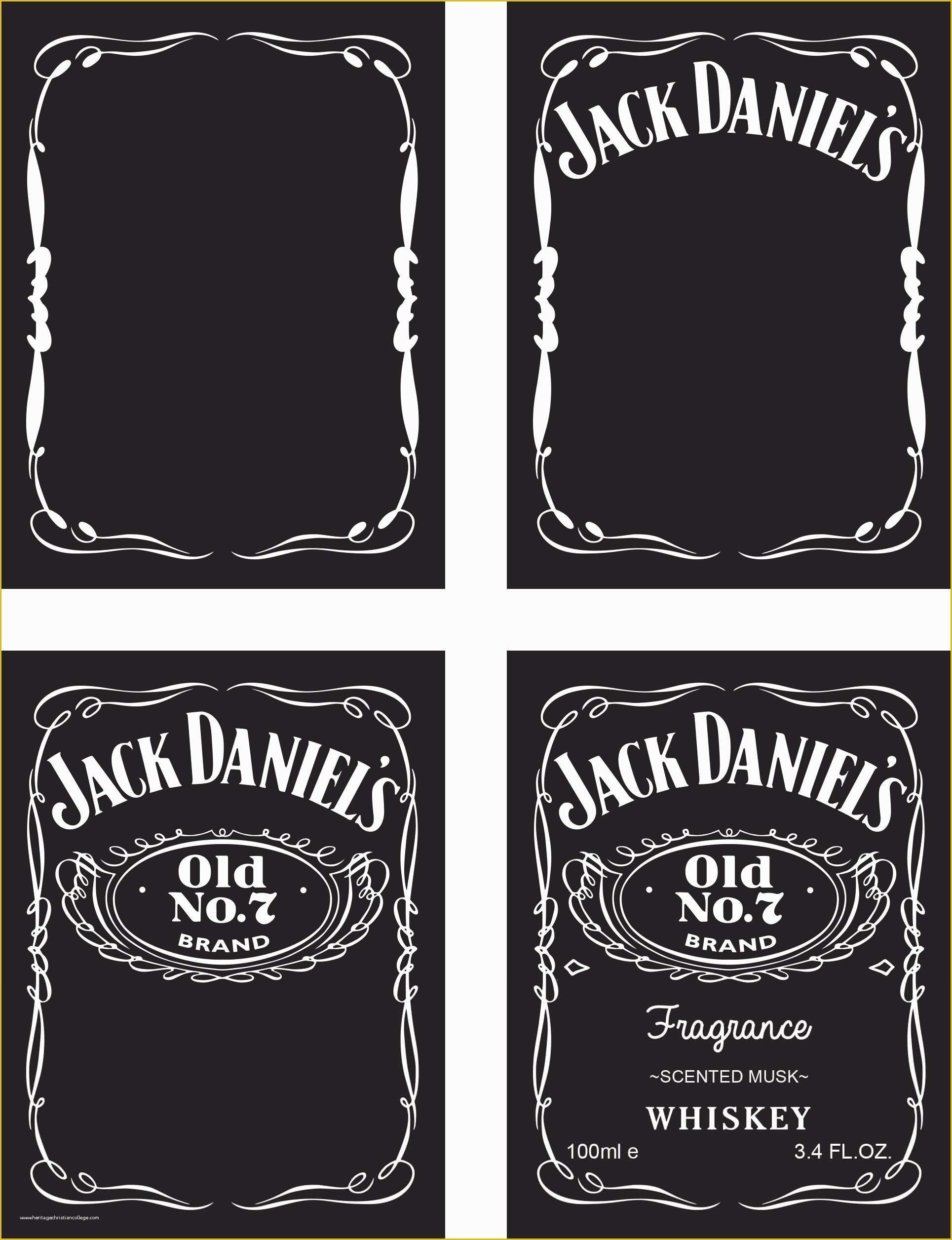 42 Jack Daniels Invitation Template Free Heritagechristiancollege