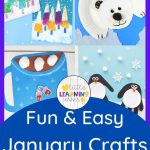 45 Easy January Crafts For Kids January Crafts Preschool Crafts